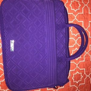 Purple vera Bradley laptop case